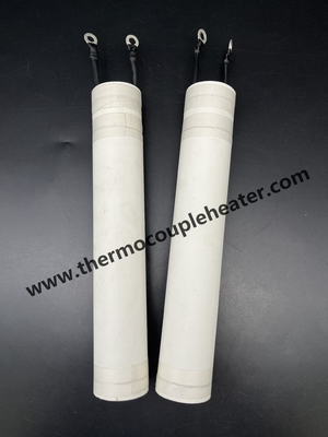 Ceramische cilindrische ceramische het verwarmen van Bobbin Heater elementen voor Lucht het Verwarmen