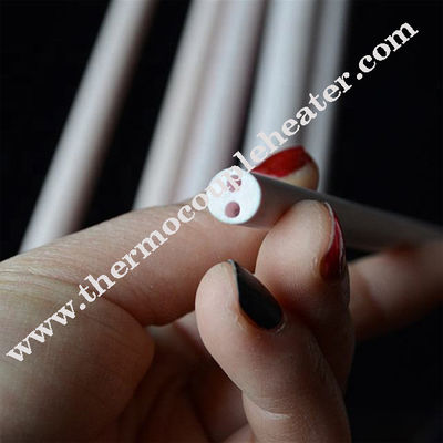 High Purity Wearable Isostatic Alumina Ceramic Tube Isolator Voor Thermocouple