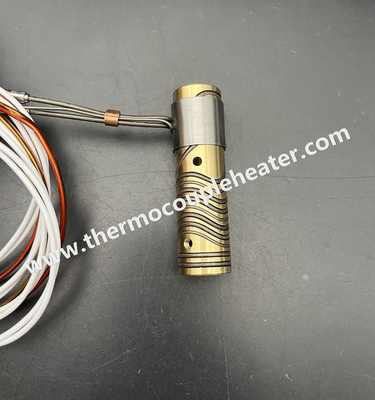 Spiraalverwarmer Koperbuis met thermocouple voor spuitgieten