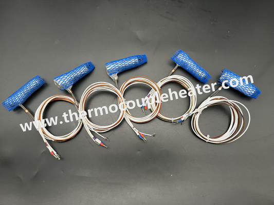 Spiraalverwarmer Koperbuis met thermocouple voor spuitgieten