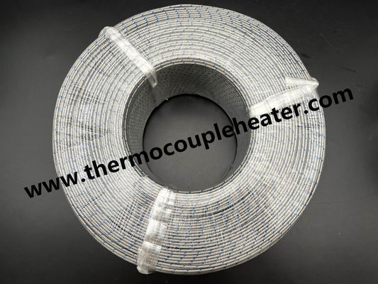 Thermocouple kabel met dubbele glasvezel isolatie en roestvrij staal schild