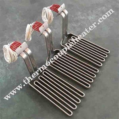 Verwarmingselement onderdompeling Flat Tubular Oil Heater Voor KFC Fryer
