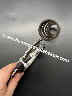Spiraalverwarmer dwarsdoorsnede 3.2x3.2mm Verscheidene maten radiële stopcontact