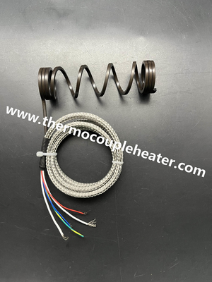 Spiraalverwarmer dwarsdoorsnede 3.2x3.2mm Verscheidene maten radiële stopcontact