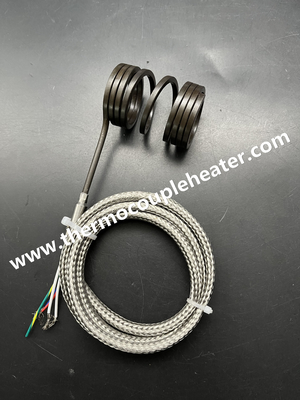 Spiraalverwarmer dwarsdoorsnede 3.2x3.2mm Verscheidene maten radiële stopcontact