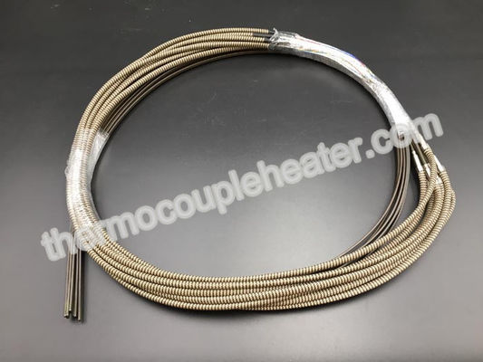 230V 1200W 2 X 4mm Elektrische Weerstandsverwarmer binnen rechtstreeks met j-Type Thermokoppel