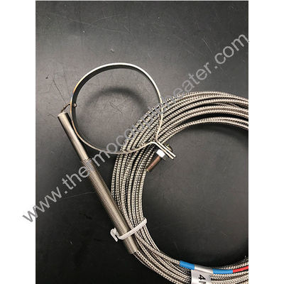 Type K/J Temperatuursensor Thermocouple Pipe Clamp Ring SUS Probe