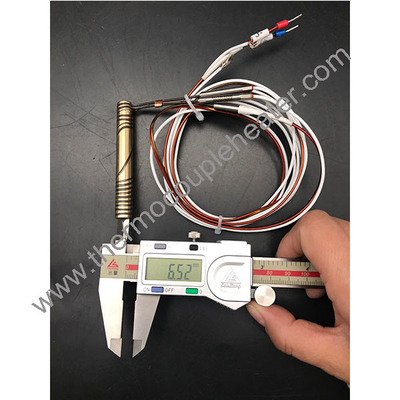 Hoogtemperatuurverwarmers met koperen spuitstuk met of zonder thermocouple