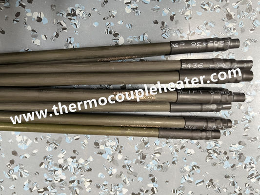 Flexible Tubular Heater Zwart oppervlak Voor Hot Runner Manifold Verwarming