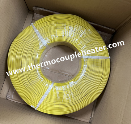 Thermocouple kabel type K Dubbel PVC isolatie 20AWG ANSI kleur