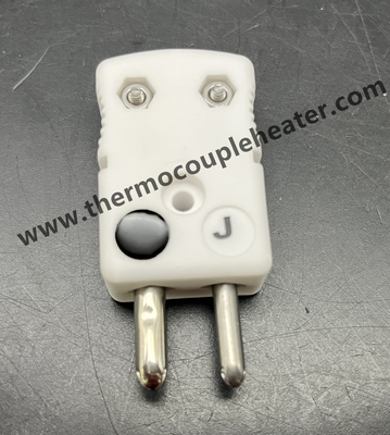 Keramische thermocouple-connector type J, mannelijke en vrouwelijke standaardmaat
