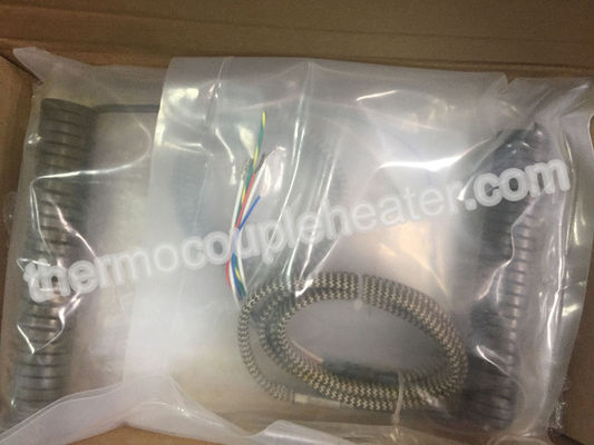 De hete van de Agent Elektrische Rol/Lente Verwarmers met Silicone verdwenen Glasvezellood