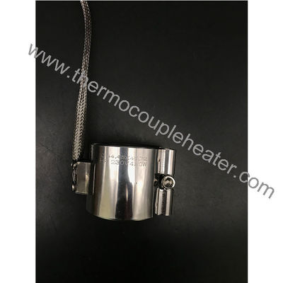 Extruder van roestvrij staal schroefvat Mica geïsoleerde bandverwarmer met thermocouple