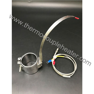 Extruder van roestvrij staal schroefvat Mica geïsoleerde bandverwarmer met thermocouple