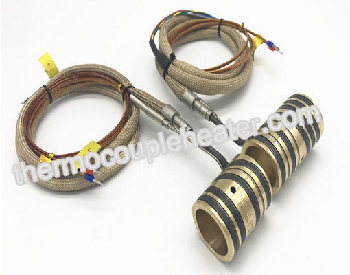 van de het messingspijp van de roestvrij staal220v industrie de bandverwarmer met j-type thermokoppel