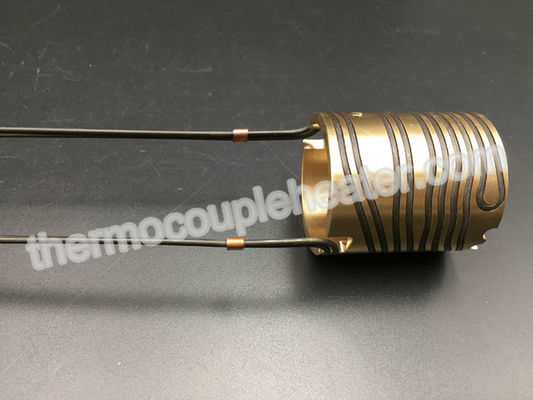 De Pers van de messingspijp met Rolverwarmer voor Hete Agentvorm met Thermokoppel J