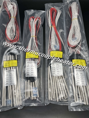 Cartridgeverwarmers met ingebouwd thermocouple voor industriële temperatuurregeling