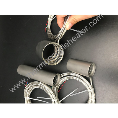 Hot Runner Gesloten hot runner spoel elektrische verwarmer met roestvrijstalen deksel Met J / K type thermocouple