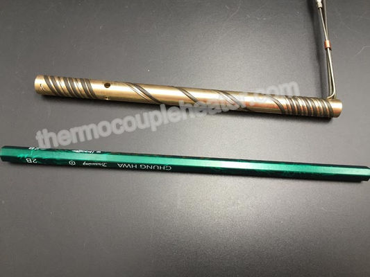 Van de het Messingspijp van de ID6.6mmod9.6mm Hete Agent Mini de Rolverwarmer met Lengte 155mm