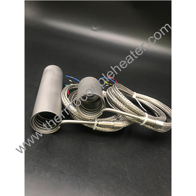 Hot Runner Gesloten hot runner spoel elektrische verwarmer met roestvrijstalen deksel Met J / K type thermocouple