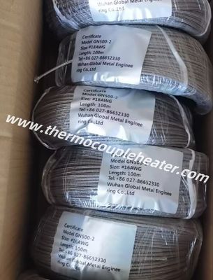 Hoogtemperatuurbestendige kabel glasvezel en mica isolatie stalen mesh bescherming