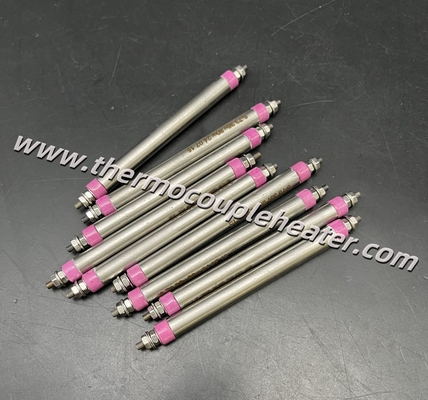 Rigiede korte buisvormige verwarmer maat 8x73mm roestvrij staal