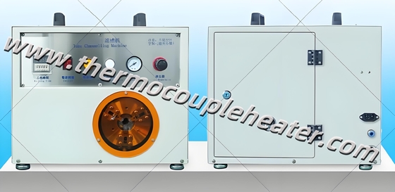 Vervaardigingsapparatuur voor thermocouples SS-buis Automatische groefwalser