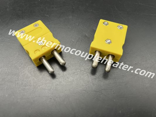 Thermocouple Connector Standard Grootte Type K / J Plug And Jack