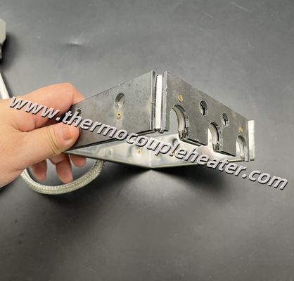 Op maat gemaakte vierkante Mica geïsoleerde verwarming met stalen beschermframe en snelle aansluiting