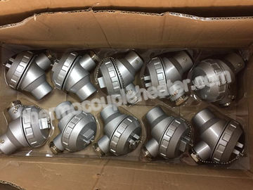 De Verbindings Hoofd Zilveren Kleur van aluminiumknythermocouple voor Industrieel