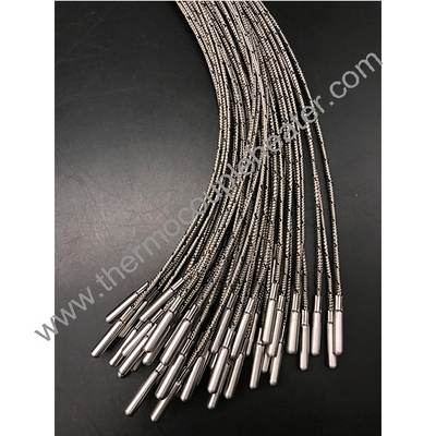 Stainless Steel Probe Rtd Thermocouple type J, K Temperatuur sensor PT100