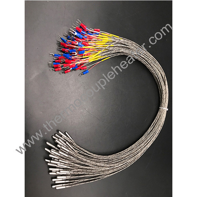 Stainless Steel Probe Rtd Thermocouple type J, K Temperatuur sensor PT100