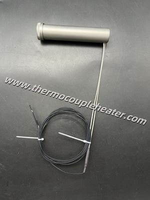 Microtubulaire spoelverwarming spuitstuk verwarming met vergrendeling en thermocouple gaten