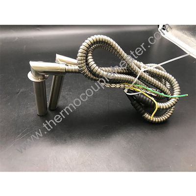 Elektrische cartridgeverwarmingselement met flexibele metalen buis