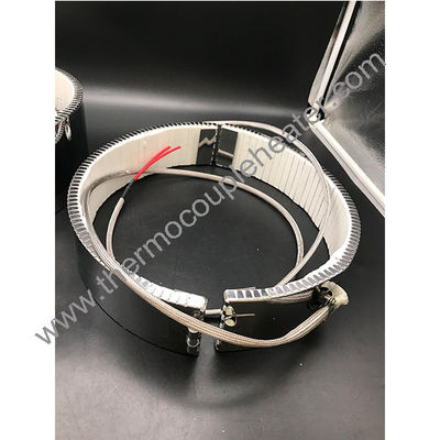 Roestvrij staal extruder schroefvat keramische halve ronde verwarmer met eindpunten in 2 helften