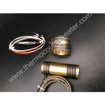 Messing spoelverwarmers voor warmlopersysteem met verwarmingselementen van 1,8 mm