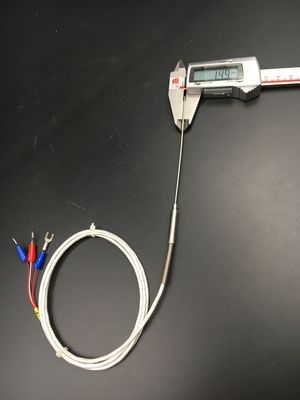 Thermische die de Temperatuursensor van Weerstandsoto Pt100 met Diamter 1.5mm wordt aangepast