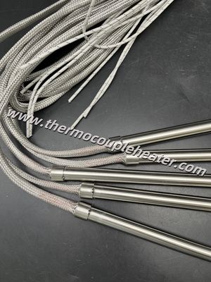 Antivibratie cartridge heater roestvrij staal gevlochten lood bescherming