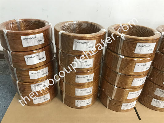 Geïsoleerde Kapton thermocouple kabel met verlengdraad