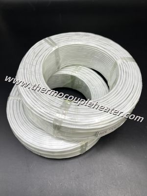 Pt100 RTD verlengkabel met Teflon isolatie en RVS gevlochten afscherming