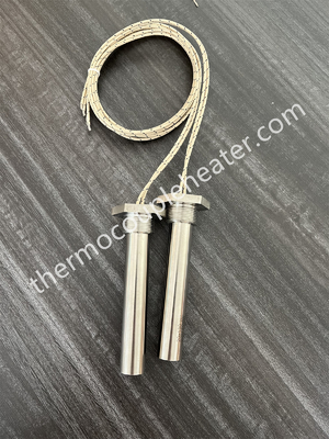 Hoge Dichtheid Cartridge Staafverwarming voor Pellet Ontsteker 240V 1000W Elektrische Vorm Cartridge Verwarmer met Gekrompen Aansluitingen