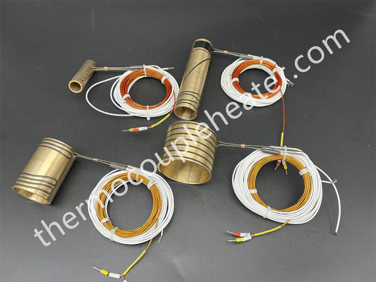 Elektrische thermische weerstand Hot Runner Heater Roestvrij staal spoel met messing mouw buigbare verwarming apparatuur