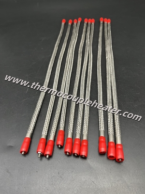 Flexible Tubular Heater Geflechte oppervlakte Diameter 6,5 mm Voor Hot Runner Manifold