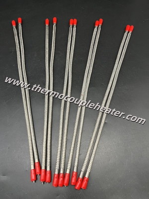 Flexible Tubular Heater Geflechte oppervlakte Diameter 6,5 mm Voor Hot Runner Manifold