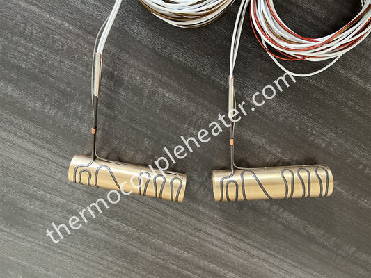 Elektrische thermische weerstand Hot Runner Heater Roestvrij staal spoel met messing mouw buigbare verwarming apparatuur