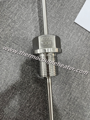 RTD Sensor Duplex PT100 Dubbele Elementen 6-draads Mineraal Geïsoleerde Sonde