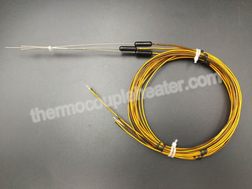 Hete Type J van Agentvorm Type Thermokoppelsonde met Plastiek Gevormde Overgang