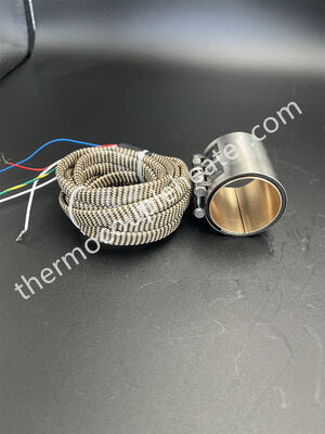 Electric Resistance Axial Clamp Band Coil Heater with Thermocouple Type J for Hot Runner System