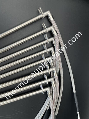 Patroonverwarming in elektrische patroonverwarming met NPT-schroefdraadfitting