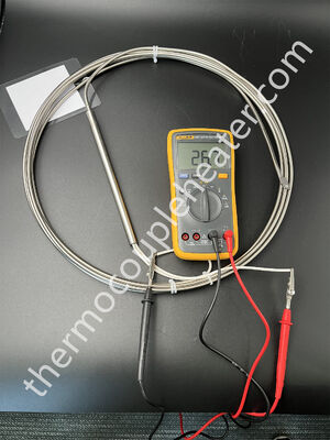 Mineraal geïsoleerde verwarming met roestvrijstalen mantel SS304 voor hoge temperaturen